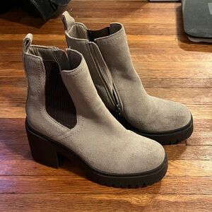 Gray Women's Ankle Boots Waterproof Blondo